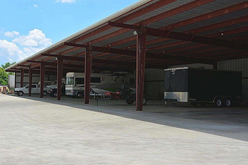 Indoor vehicle storage options